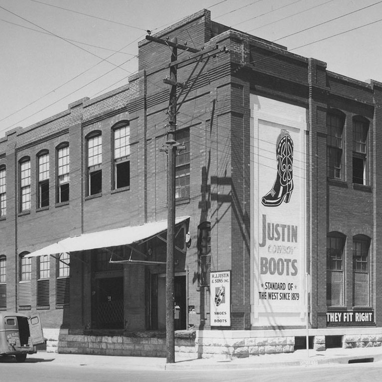 Sede de Justin Boots, circa 1939